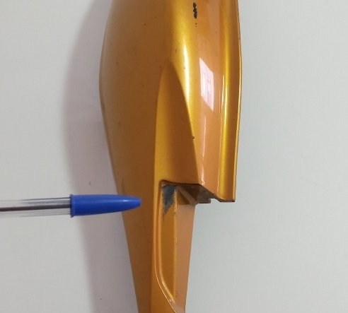 Carenagem Rabeta Traseira Esq Cb 300 2011/15 Avaria (11939) Dourado