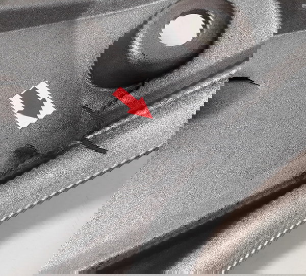 Carenagem Barra Seta Tenere 250 L/e Orig Avarias 46388 Prateado