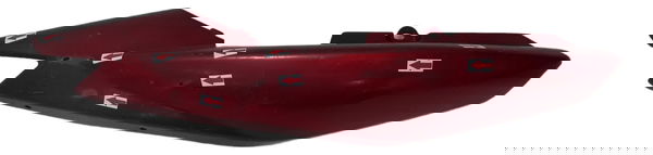 Carenagem Rabeta Factor 125 09/13 L/d Orig Detalhes 46398