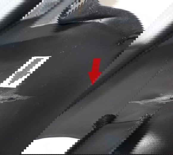 Capa Central Tanque Yamaha Fazer 250 18/20 Orig 18422 Preto