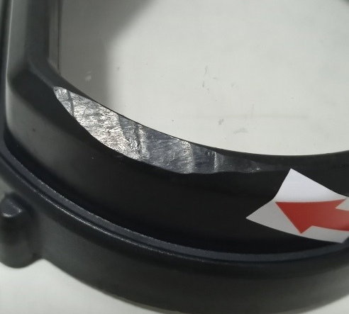 Carcaça Superior Painel Fazer 250 11/15 4 Luz Avaria 12359