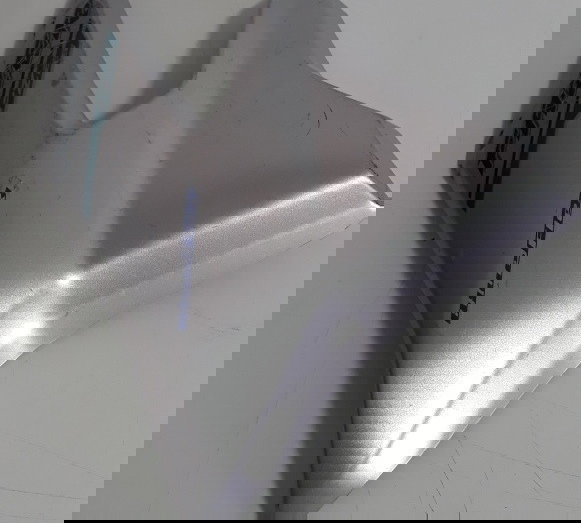 Aba Tanque Esq Yamaha Fazer 250 2018/20 Avarias (10318) Prateado