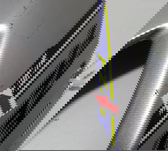 Carenagem Aba Do Tanque Esq Fazer 250 18/22 Ori 30083 Cinza