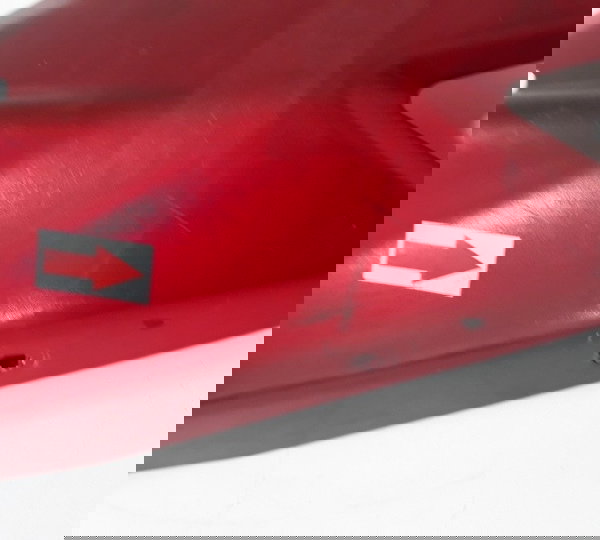 Carenagem Rabeta Esq Yamaha Ybr 125 Facto 09/10 Avaria 19329 Vermelho