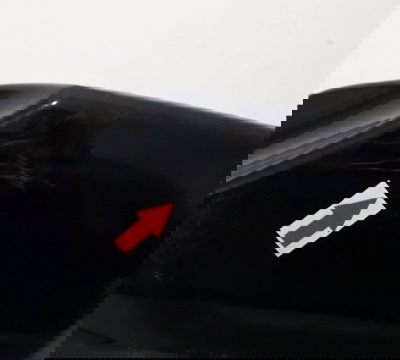 Carenagem Rabeta Dir Yamaha Factor 150 Ori 30264 Avaria Preto