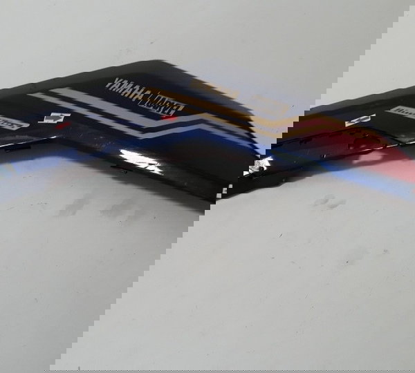 Carenagem Lateral Esq Yamaha Fazer 250 Orig Trincado 30380 Azul