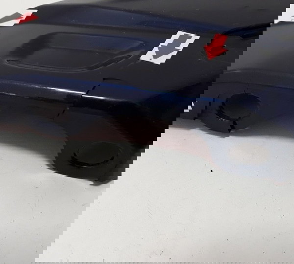 Carenagem Lateral Esq Yamaha Fazer 250 Orig Trincado 30380 Azul