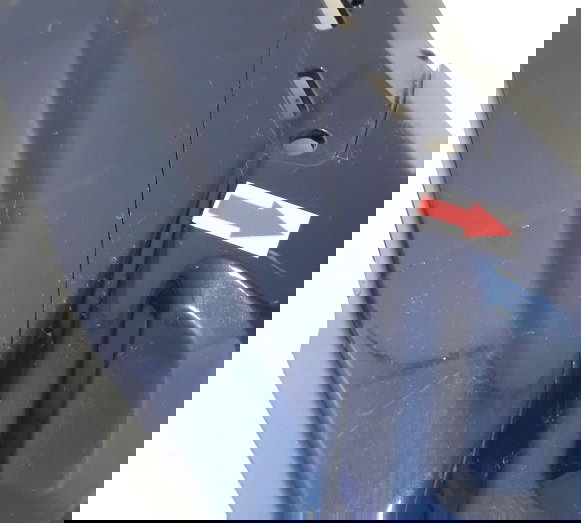 Carenagem Lateral Esq Yamaha Fazer 250 Orig Trincado 30380 Azul