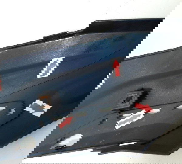 Carenagem Lateral Esq Yamaha Fazer 250 Orig Trincado 30380 Azul