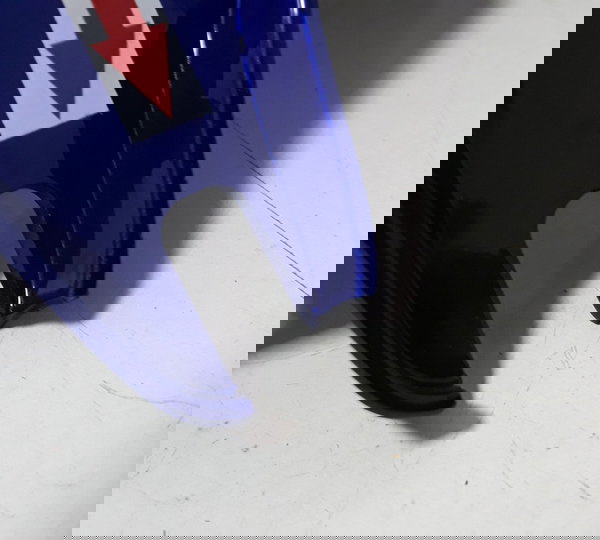 Carenagem Rabeta Esq Yamaha Fazer 250 2022 Orig Avaria 38653 Azul