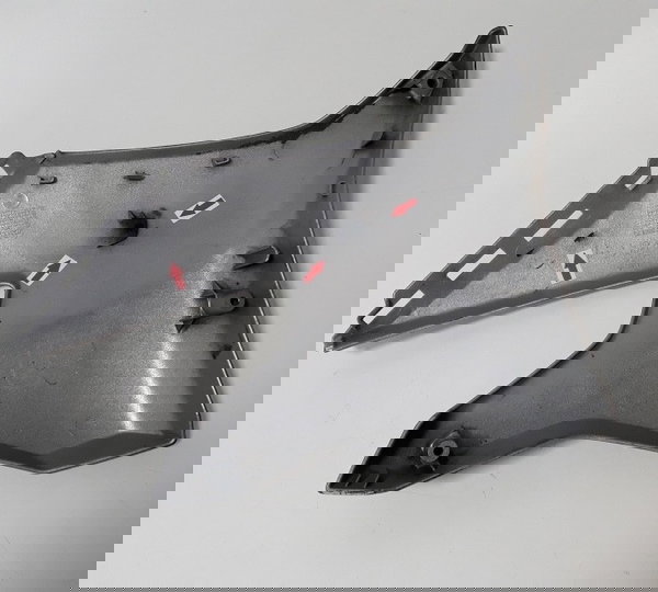 Carenagem Aba Tanque Esq Yamaha Fazer 250 18/21 Avaria 744 Prateado