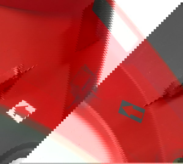 Aba Tanque Honda Bros 150 14/14 L/d Orig Detalhe 46366 Vermelho