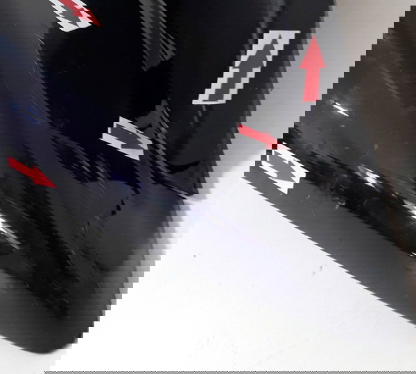 Carenagem Aba Tanque Esq Xre 300 09/12 Orig Quebrado 39301 Azul