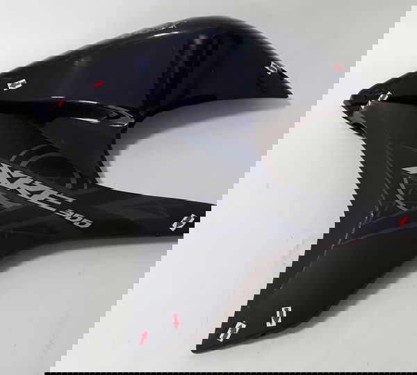 Carenagem Aba Tanque Esq Xre 300 09/12 Orig Quebrado 39301 Azul