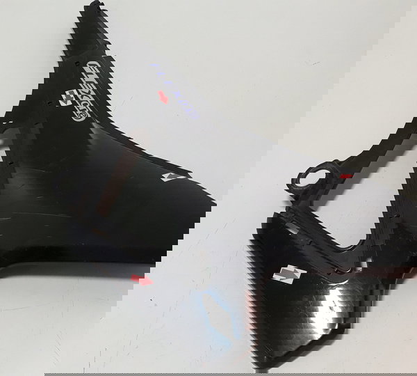 Carenagem Tampa Lateral Honda Bros 150 09/13 L/d Orig 30778 Preto