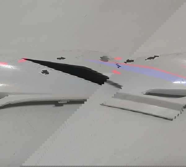 Carengaem Lateral Rabeta Honda Bros 150 08/13 L/e Orig 46361 Branco