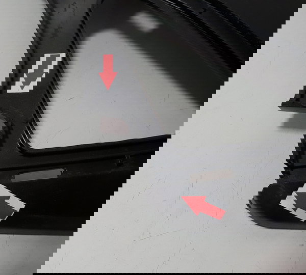 Carenagem Tampa Lateral Bros 150 09/13 L/d Quebrada 46371 Cinza-escuro