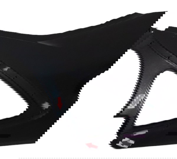 Carenagem Tampa Lateral Bros 150 09/13 L/d Quebrada 46371 Cinza-escuro