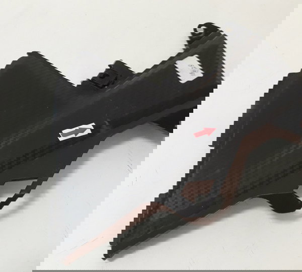 Acabamento Lateral Tanque Honda Cbr 600rr 13/15 L/e 13628 Preto