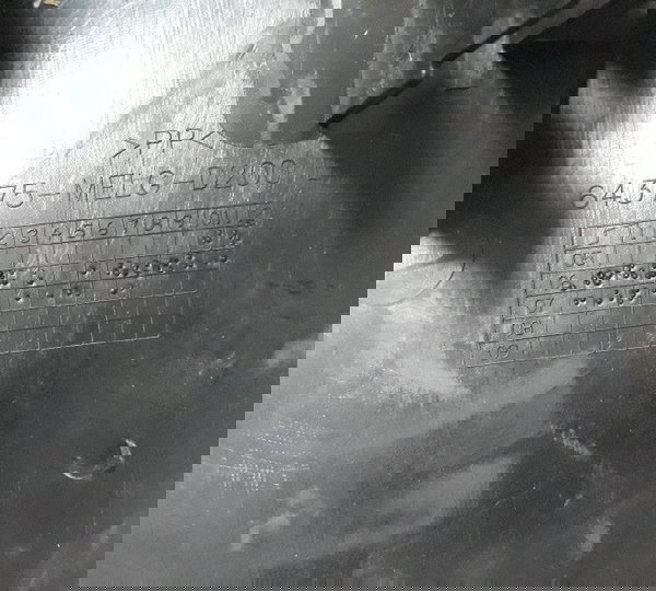 Acabamento Carenagem Lat. Esq Cbr 1000rr 06/07 Avaria 20354 Preto