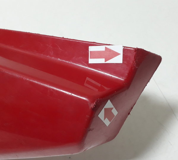Carenagem Rabeta Cg 125 14/17 L/d Orig Detalhes 46348 Vermelho
