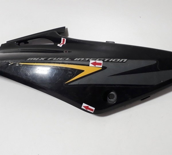 Carenagem Rabeta Dir Honda Nxr 150 Bros 2012 Avaria 32764 Preto