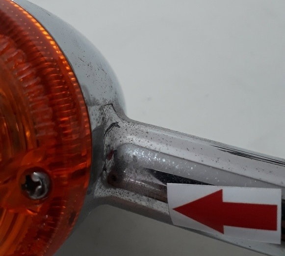 Pisca Lanterna Suporte Placa Triumph Bonevile T120 Ori 26333
