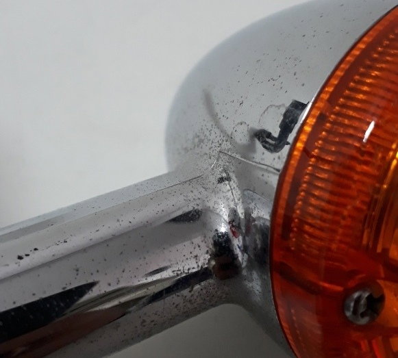Pisca Lanterna Suporte Placa Triumph Bonevile T120 Ori 26333
