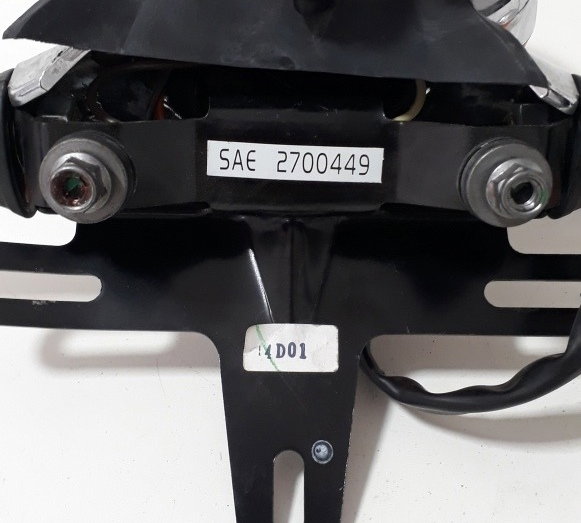 Pisca Lanterna Suporte Placa Triumph Bonevile T120 Ori 26333