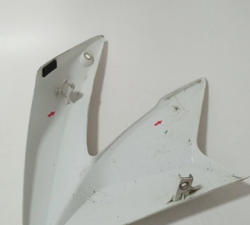 Carenagem Aba Tanque Dir Honda Bros 150 13/14 Original 18049 Branco