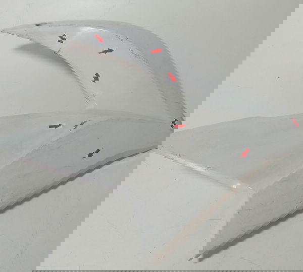 Carenagem Aba Tanque Dir Honda Bros 150 13/14 Original 18049 Branco