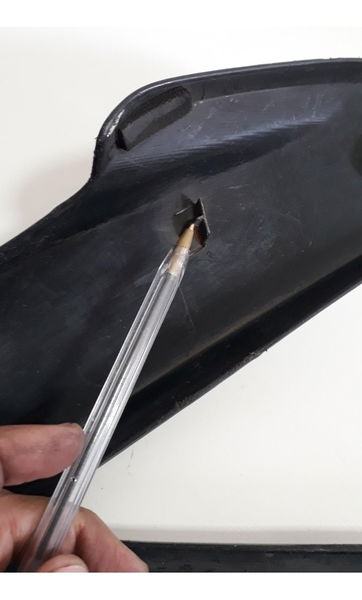 Aba Tanque Honda Bros 125 Original Lado Direito (1689)