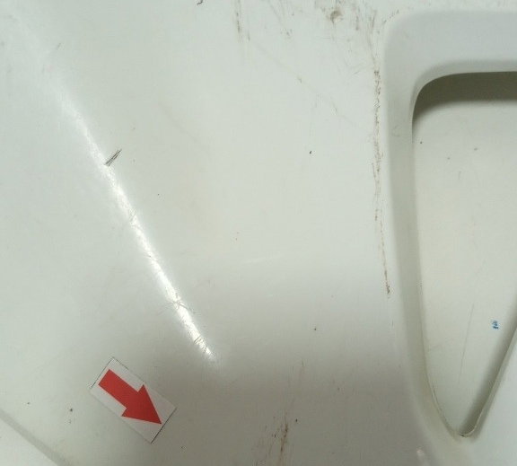 Carenagem Tampa Lateral Dir Honda Bros 160 15/20 Orig 24195 Branco