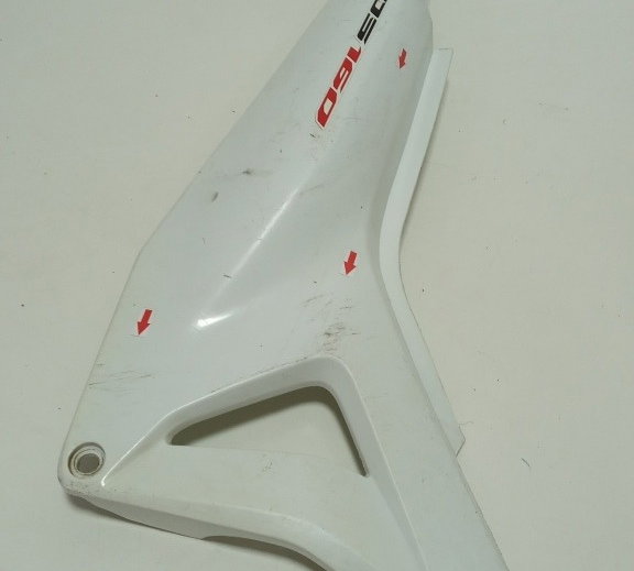 Carenagem Tampa Lateral Dir Honda Bros 160 15/20 Orig 24195 Branco
