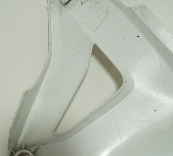 Carenagem Tampa Lateral Dir Honda Bros 160 15/20 Orig 24195 Branco