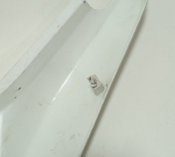 Carenagem Tampa Lateral Dir Honda Bros 160 15/20 Orig 24195 Branco