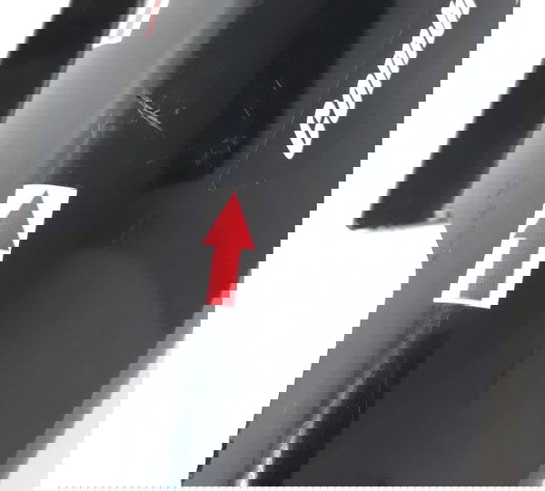 Carenagem Lateral Bros 160 15/20 L/d Orig Avaria 18231 Preto