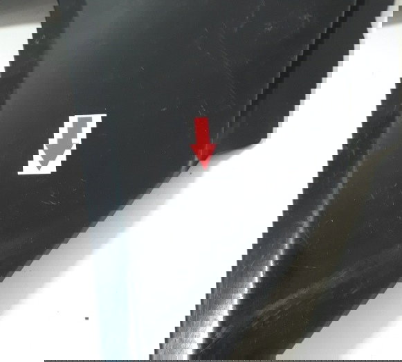 Tampa Lateral Honda Bros 150 09/13 L/d Orig 31559 Preto