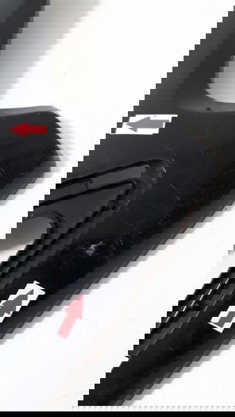 Tampa Lateral Honda Bros 150 09/13 L/d Orig 31559 Preto