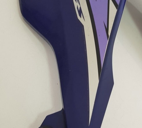 Carenagem Aba Tanque L/e Honda Bros 125 Es Original (9313) Não Se Aplica