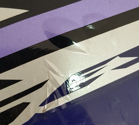 Carenagem Aba Tanque L/e Honda Bros 125 Es Original (9313) Não Se Aplica