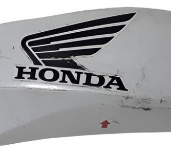 Carenagem Aba Tanque Esq Honda Bros 160 2016 Avaria 31585 Branco