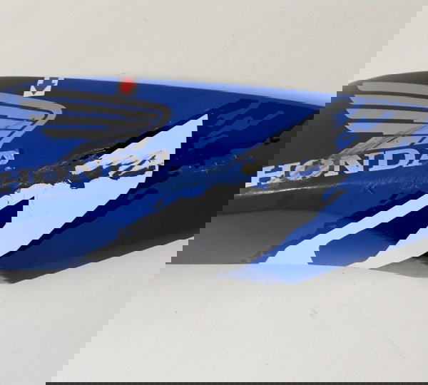 Carenagem Aba Tanque Dir Honda Bros 160 2020 Avaria 30882 Azul