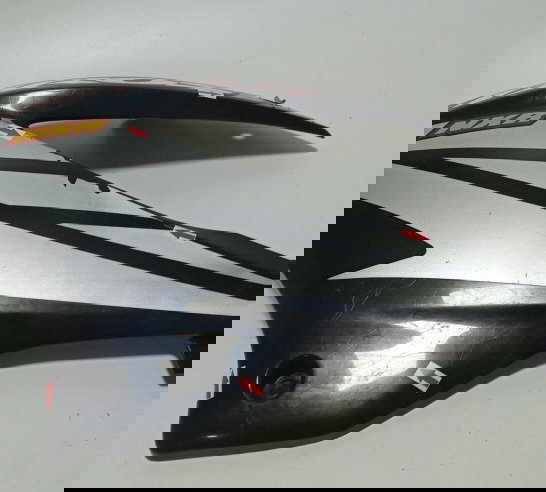 Carenagem Aba Lateral Esq Honda Bros 06/07 Orig Avaria 15047 Preto