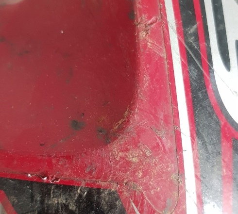 Carenagem Aba Tanque L/d Honda Bros 150 Original 11708 Não Se Aplica