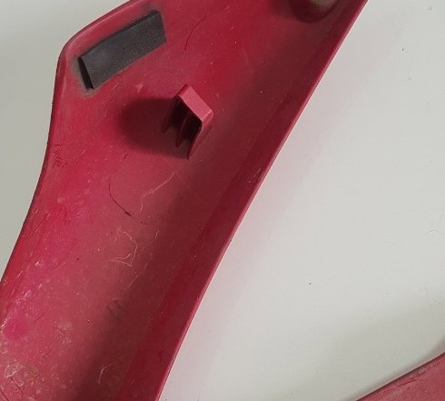 Carenagem Aba Tanque L/d Honda Bros 150 Original 11708 Não Se Aplica