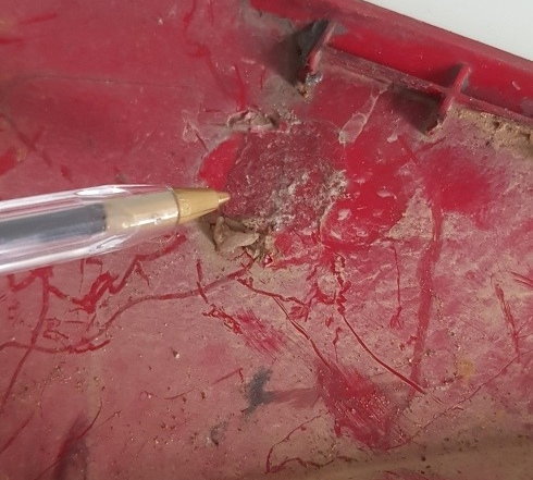 Carenagem Aba Tanque L/d Honda Bros 150 Original 11708 Não Se Aplica