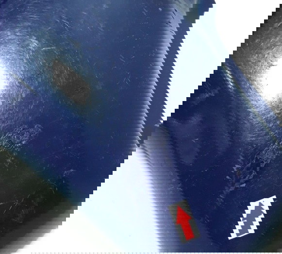 Carenagem Lateral Esq Honda Cg 125 99 Similar 22920 Azul