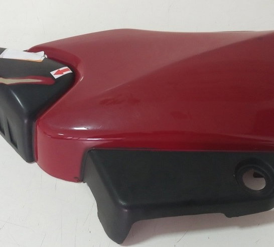 Carenagem Tampa Lateral Esq Cg125 Titan Ks 2003 Avaria 18439 Vermelho