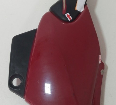 Carenagem Tampa Lateral Esq Cg125 Titan Ks 2003 Avaria 18439 Vermelho